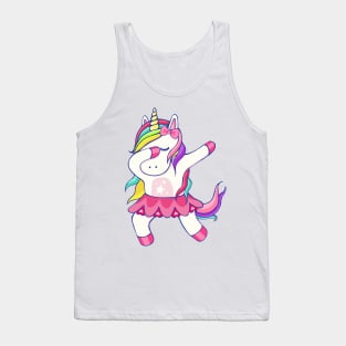 Fabulous Dabbing Unicorn Tank Top